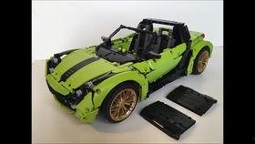 乐高国产车小牛拼装视频